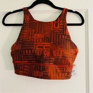 Lululemon Energy Bra High Neck Long Line